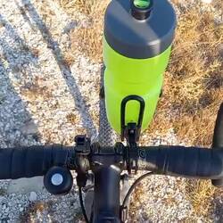 My bike being pushed by the wind (listen!)