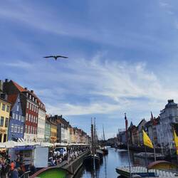 Nyhavn aus der Wasserperspektive