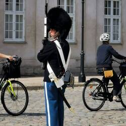 Königliche Garde in Amalienborg