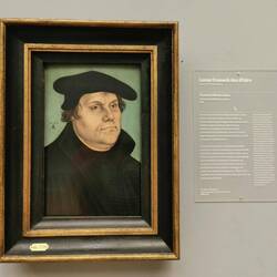 Hier hängt also das Original...