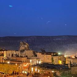 View from our cave terrace