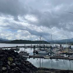 Hafen von Queen Charlotte