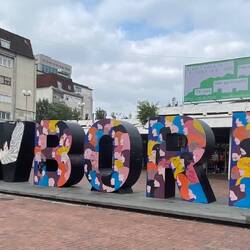 Newborn sign, Pristina