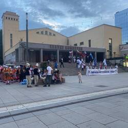 Folk dancing competition