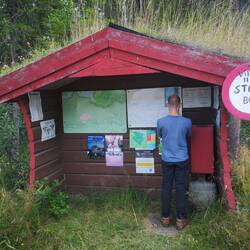 A Norwegian toll booth 🤣🤣🤣