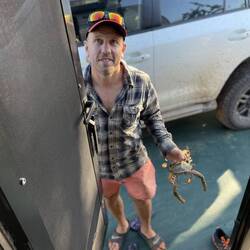 Look what ive got, mudcrab without pincers 😟