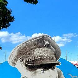 Der unvergessene Hans Albers, entdeckt im Hafen Stralsund!