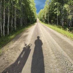 Der Blick nach hinten.