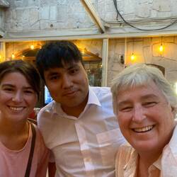 Our waiter, Bakhtiyar