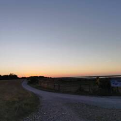 Sonnenuntergang auf Fehmarn