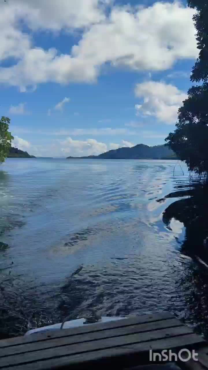 Through the mangroves and hike until the small waterfall