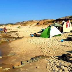 Einsamer Strand Bizerte
