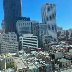 Blick vom Hotelzimmer