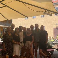 Direkt nach der Rückkehr: Schauspieler-Klassentreffen in Weimar. ❤️