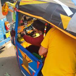 Colourful tuk-tuk!!!