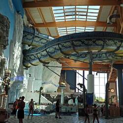 Riesige Wasserrutschen sorgten für puren Wasserspaß 💦