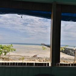 Aber es gab auch schattige Plätzchen.