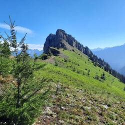 Sarrail Ridge mit Mount Sarrail