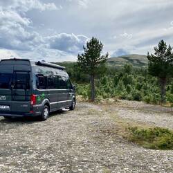 Unser Stellpatz mitten im Nationalpark