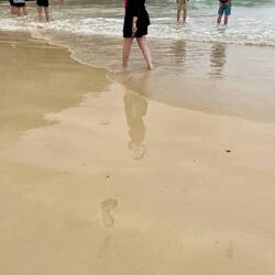 Massentouristen im Hintergrund 😉