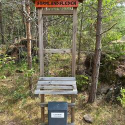 Nicht jede Etappe hat ein Gästebuch, wo vorhanden, hab ich mich verewigt 😊