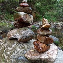 Mama hat Steinmännchen gebaut 😉