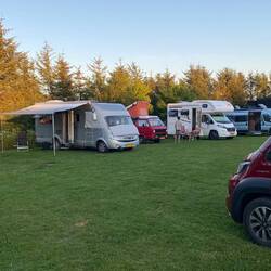 Letzte Stellplatz in Dänemark auf einen wunderschönen Bauernhof