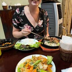 First meal 🇻🇳🫠