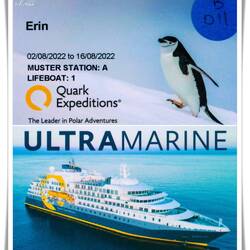 Our handy dandy keycard has a lot of important info on it.