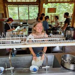 Abwaschen gehört natürlich dazu 🧽