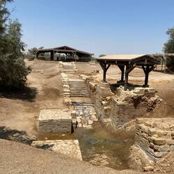 What they say is the Official Baptism site of Jesus