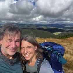 Der Feldberg hinten rechts
