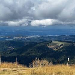 Da unten ist Freiburg