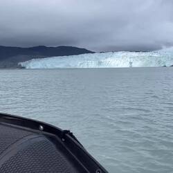 Hard to believe that the glacier is over 3 miles wide — Eqip Sermia, Greenland.