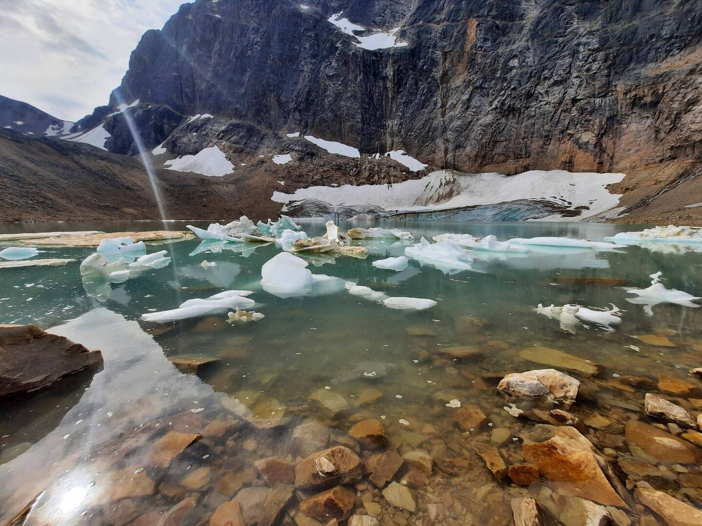 Cavell Pond