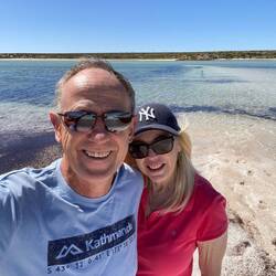 Selfie showing nowhere else to go