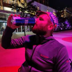 ...and a Labatt Blue