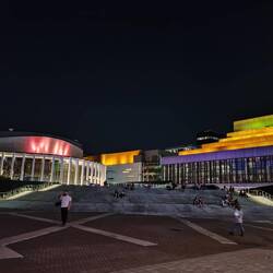 Place des Arts at night / Nachts bei Place des Arts