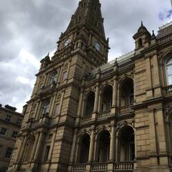 Halifax Town Hall, designed by same person as the Houses of Parliament in London.