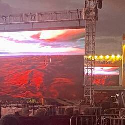 The turbines above the Festival.