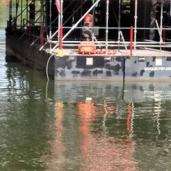 Ampelbetrieb auf dem Wasser