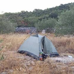 Camp site in Tisno