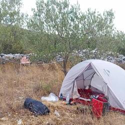 Camp site in Tisno