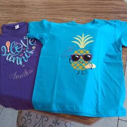 Annika bekam daheim noch ihr Geburtstagsshirt 🍍