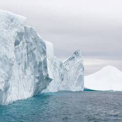 Zodiac cruising — Ilulissat, Greenland.