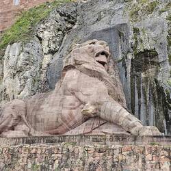 Der berühmte Löwe von Belfort