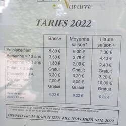 Der Campingplatz ist preiswert 👍