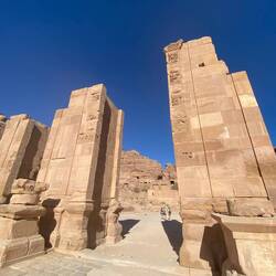Entrance to the Great temple (which wasnt so great) 😁