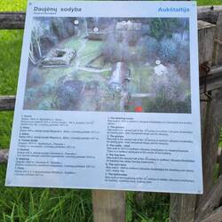 Map of Aukštaitija farm