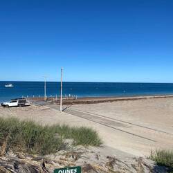 Boat ramp at port Gregory